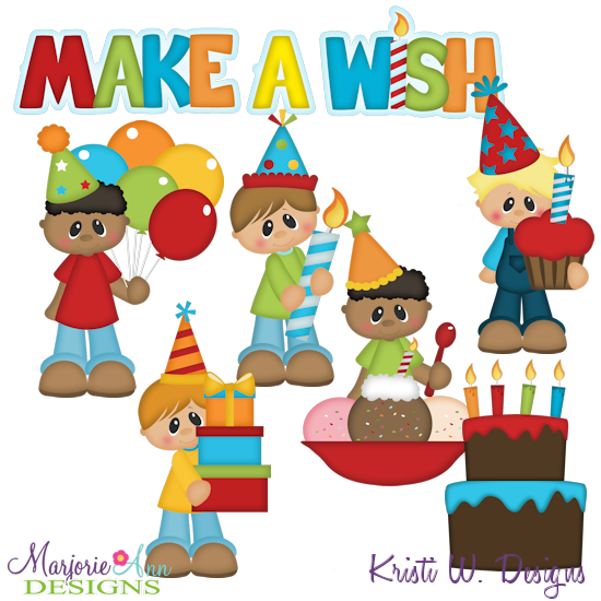 Birthday Boys SVG Cutting Files Includes Clipart - Click Image to Close